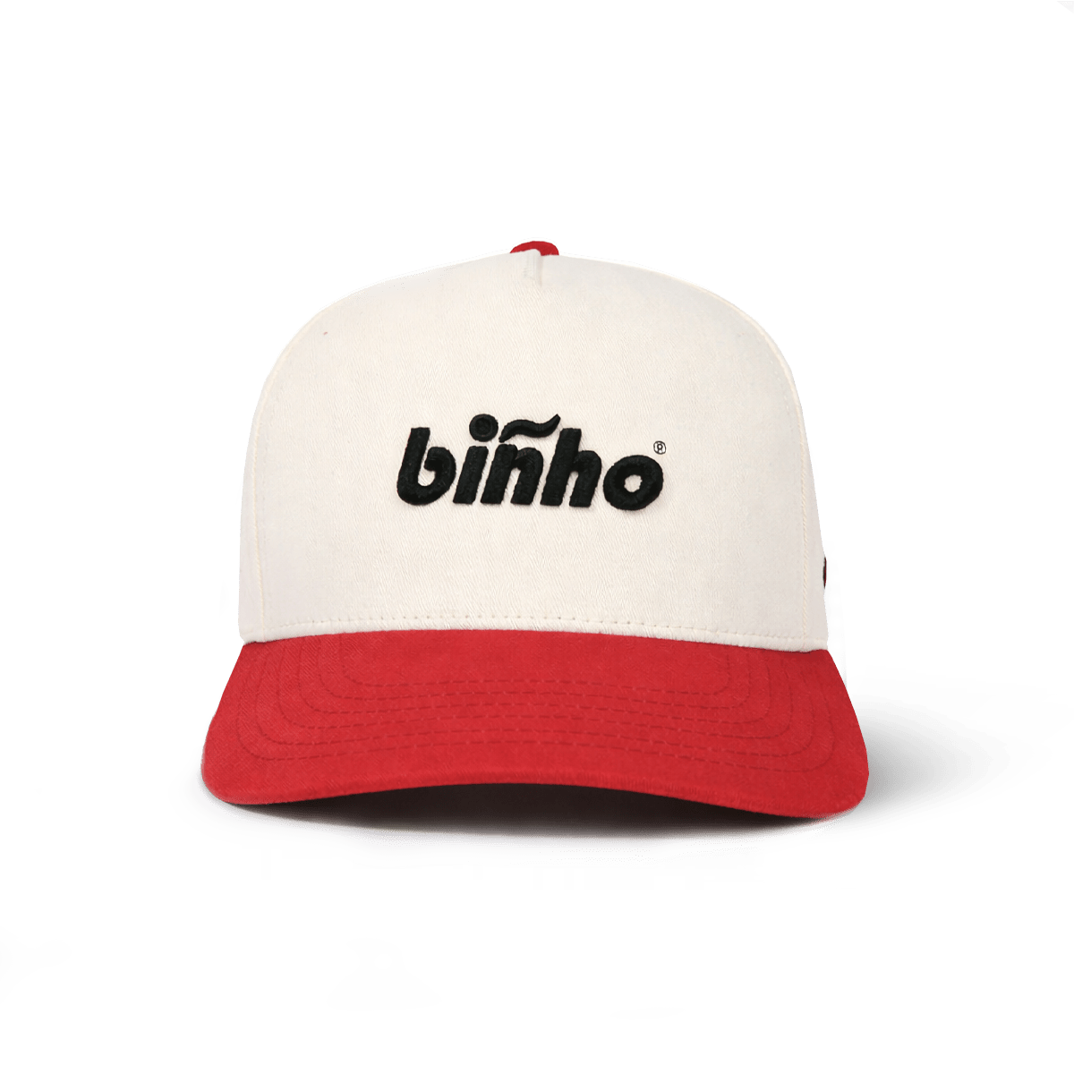 Binho Classic Logo Hat Red - Binho Board