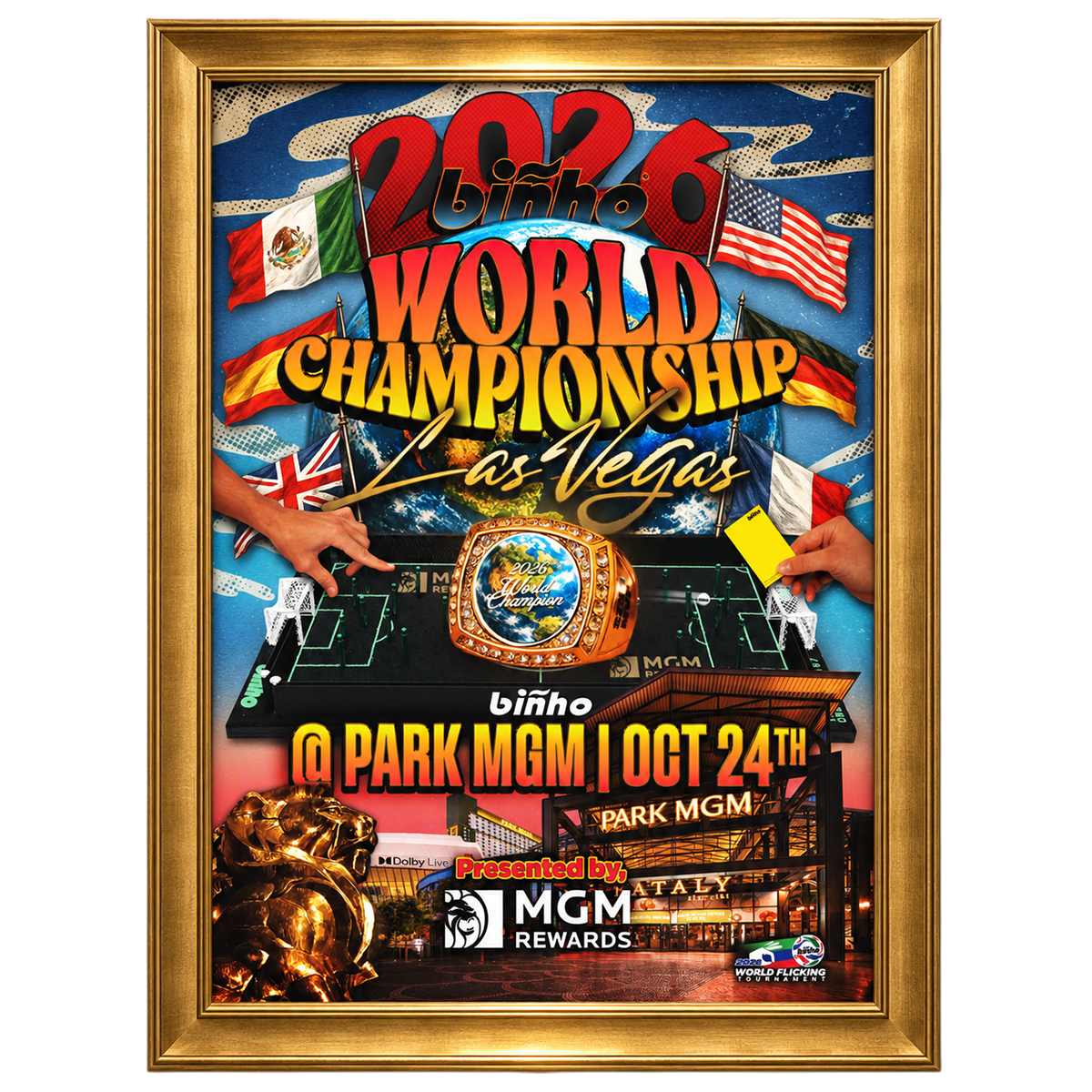 Binho World Cup Championship Fan Pass — Presented by MGM Rewards - Binho Board