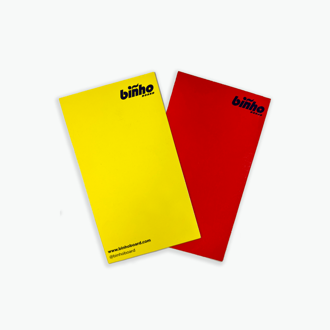 Binho Yellow/Red Cards - Binho Board