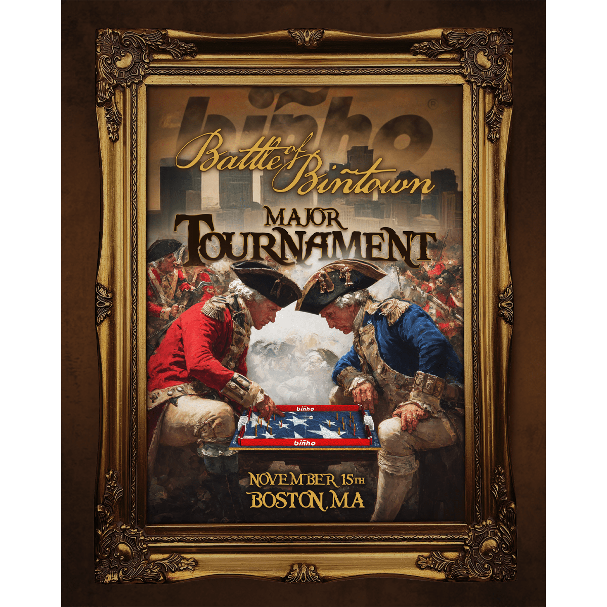 The Battle of Biñtown Major Tournament | Boston, MA - Binho Board