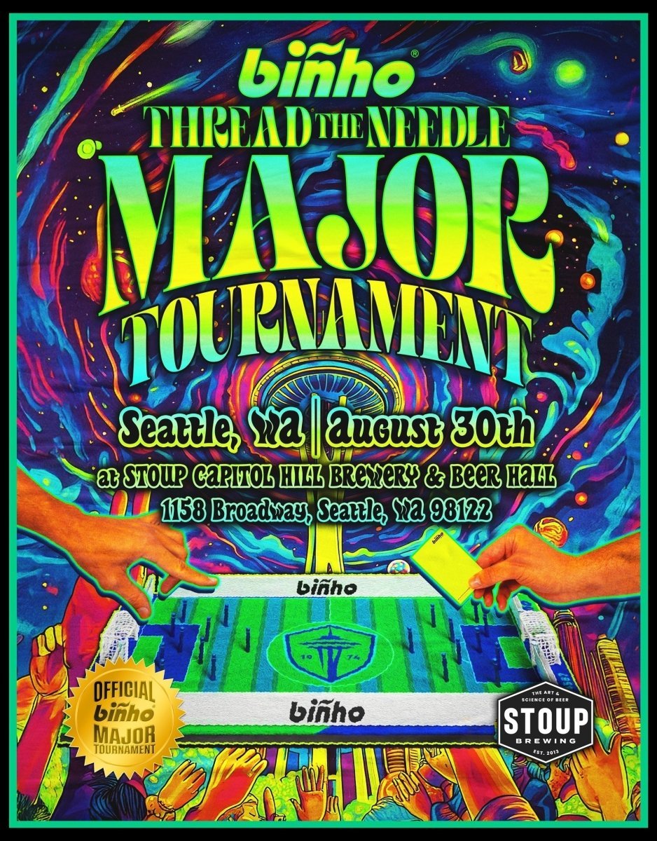 Announcing Binho Board’s Second Major for 2025: Thread The Needle Major in Seattle - Binho Board