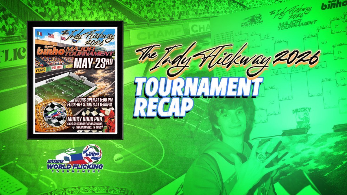 World Flicking Tour - The 2026 INDY Flickway Major | Indianapolis, IN - Binho Board