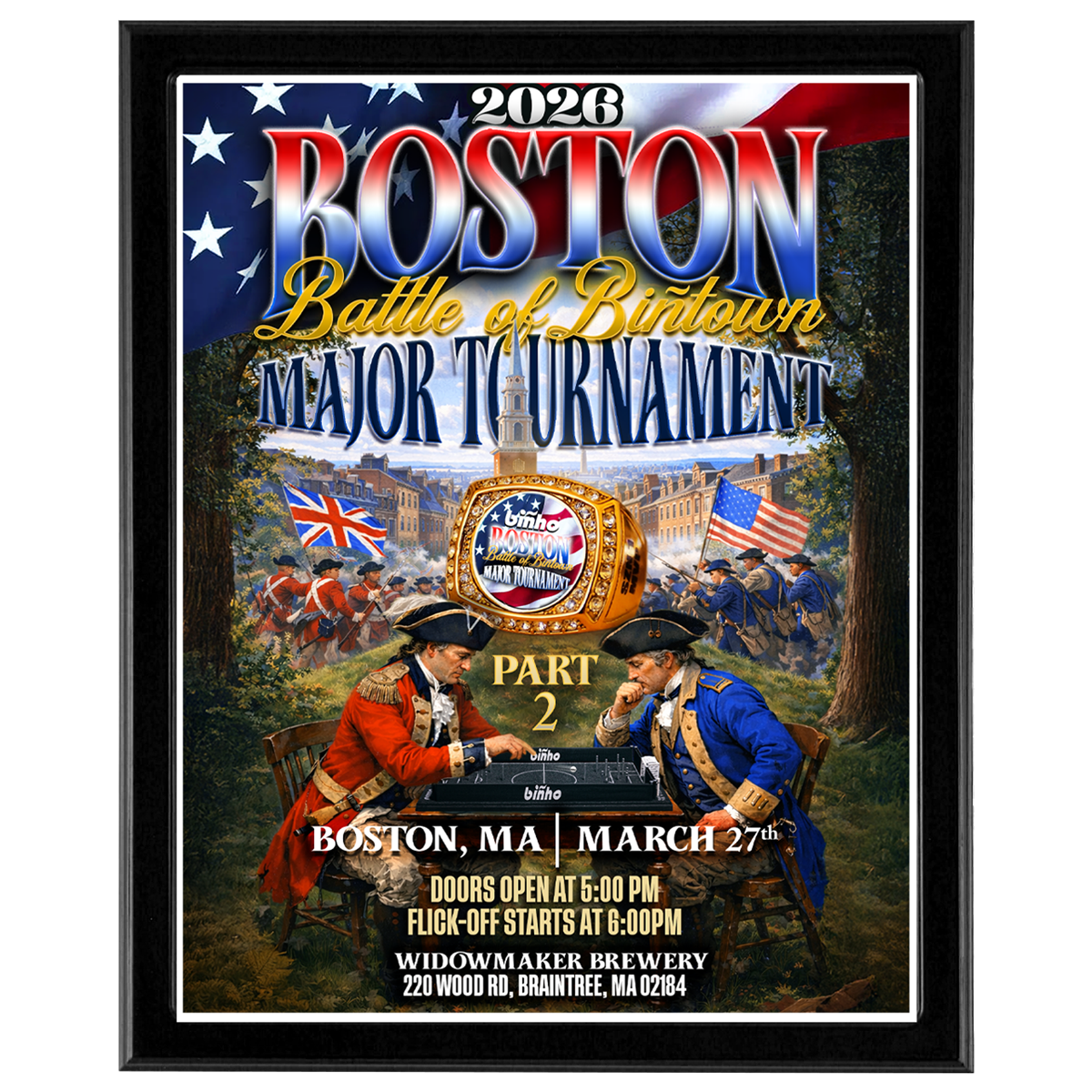 Battle of Binhotown Major Tournament Part 2 - Binho Board