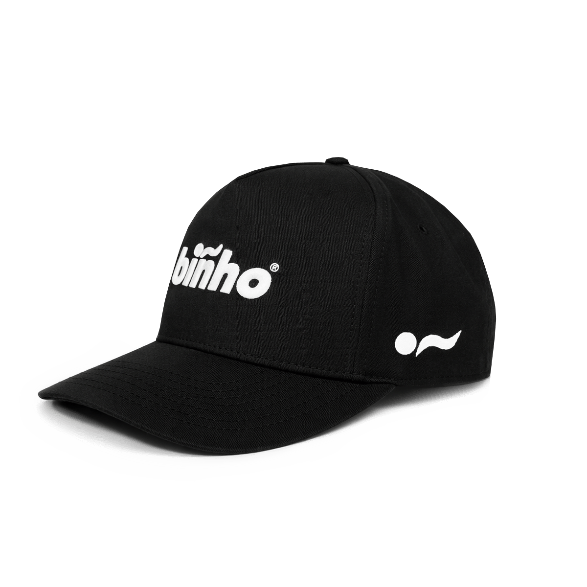 Binho Classic Logo Hat Black - Binho Board