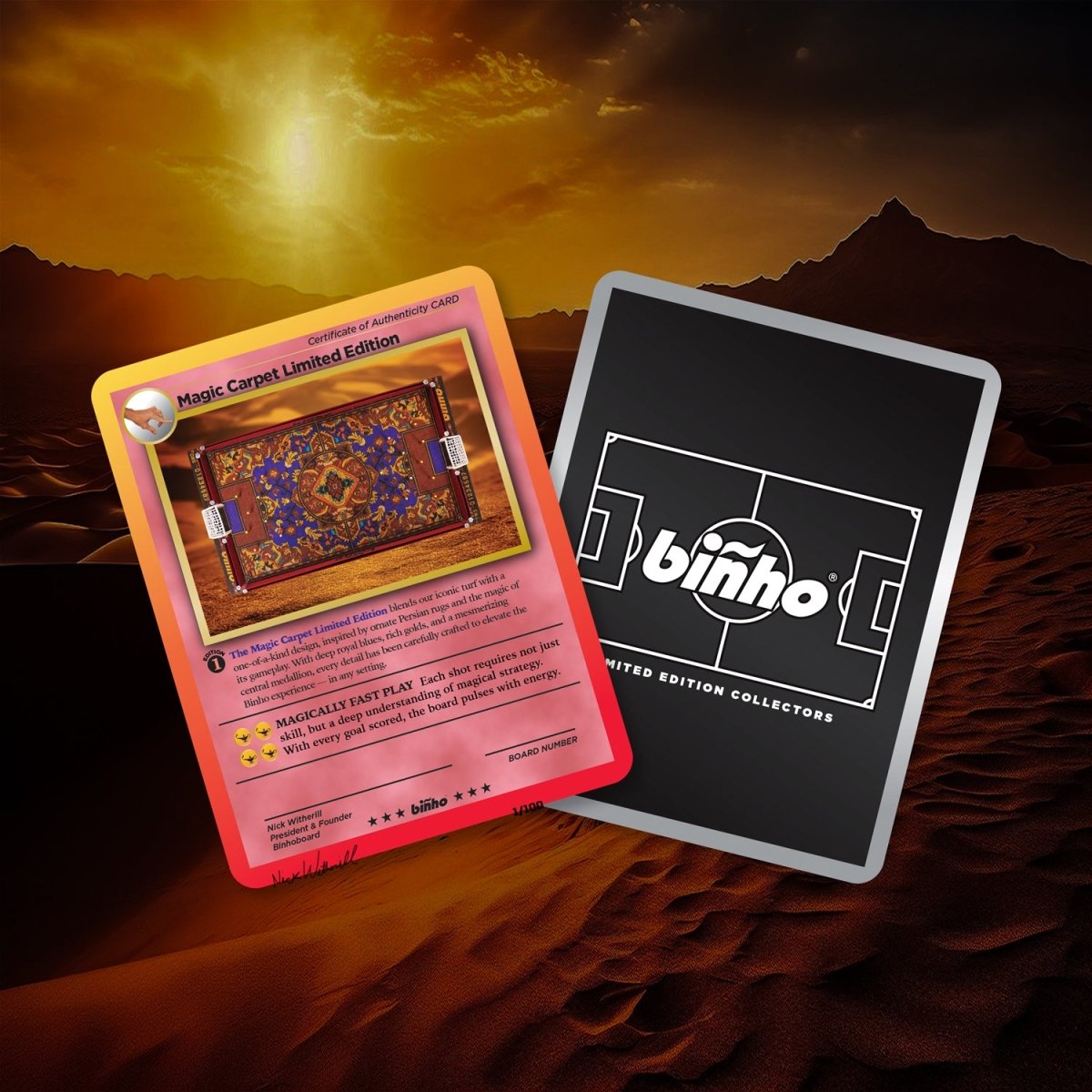 Binho Classic: Magic Carpet (Limited Edition) - Binho Board