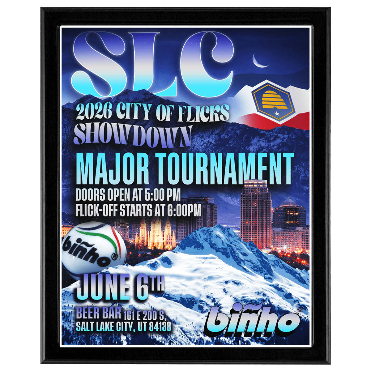 City of Flicks Showdown Major Tournament - Binho Board