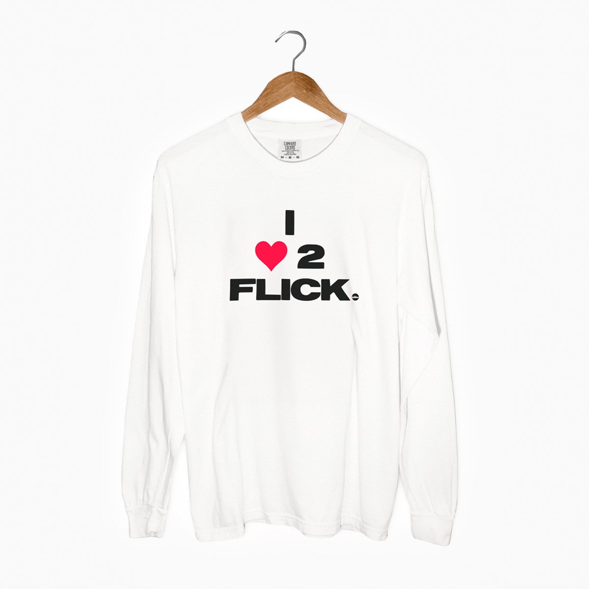 I Love 2 Flick Shirt (Long Sleeve) - Binho Board