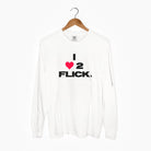 I Love 2 Flick Shirt (Long Sleeve) - Binho Board