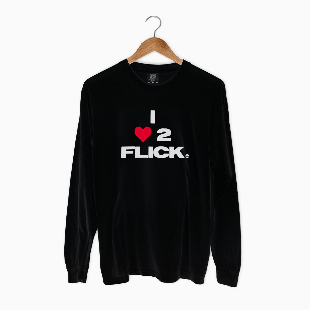 I Love 2 Flick Shirt (Long Sleeve) - Binho Board