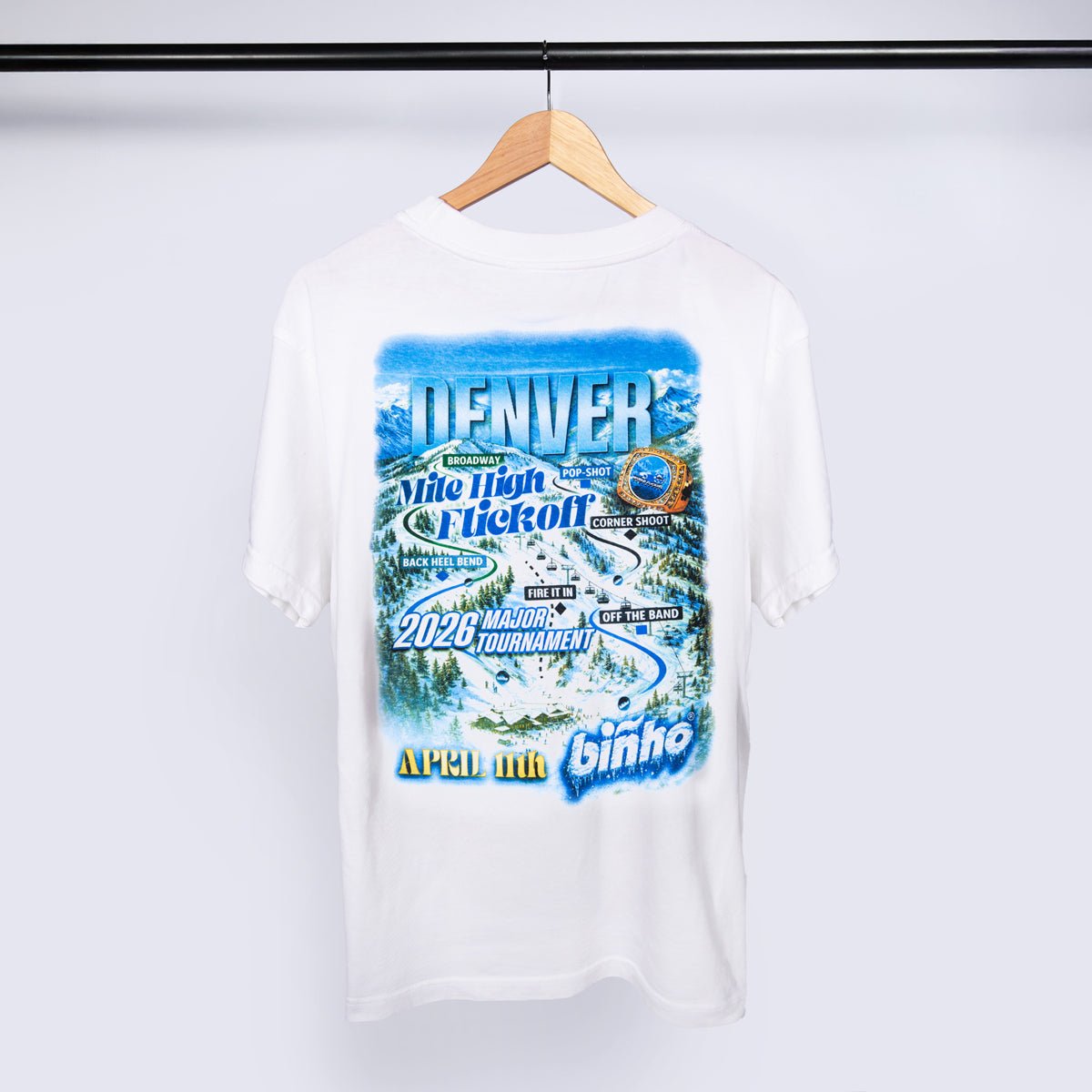 Mile High Flickoff Major Collectors T-Shirt - Binho Board