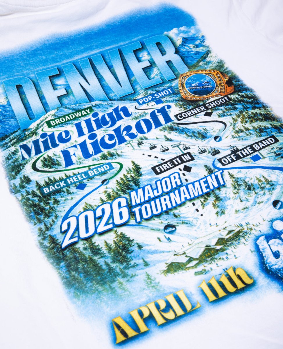 Mile High Flickoff Major Collectors T-Shirt - Binho Board