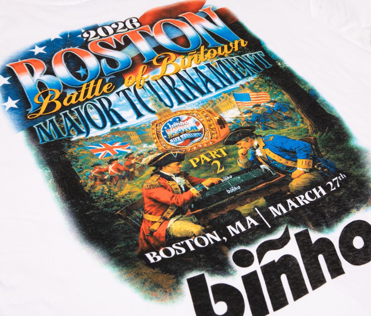 The Battle Of Biñtown Major Part 2 T-Shirt - Binho Board