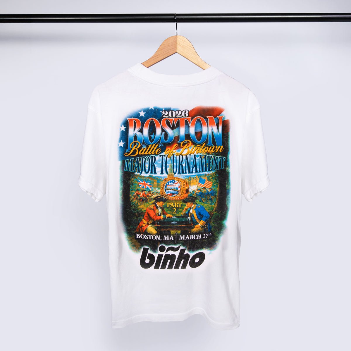 The Battle Of Biñtown Major Part 2 T-Shirt - Binho Board