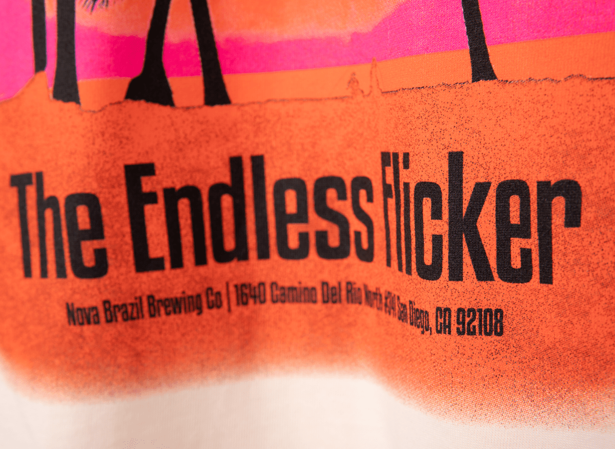 The Endless Flicker Major T-Shirt - Cream - Binho Board