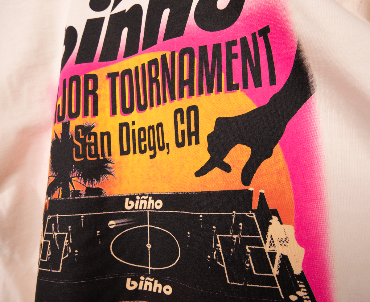 The Endless Flicker Major T-Shirt - Cream - Binho Board