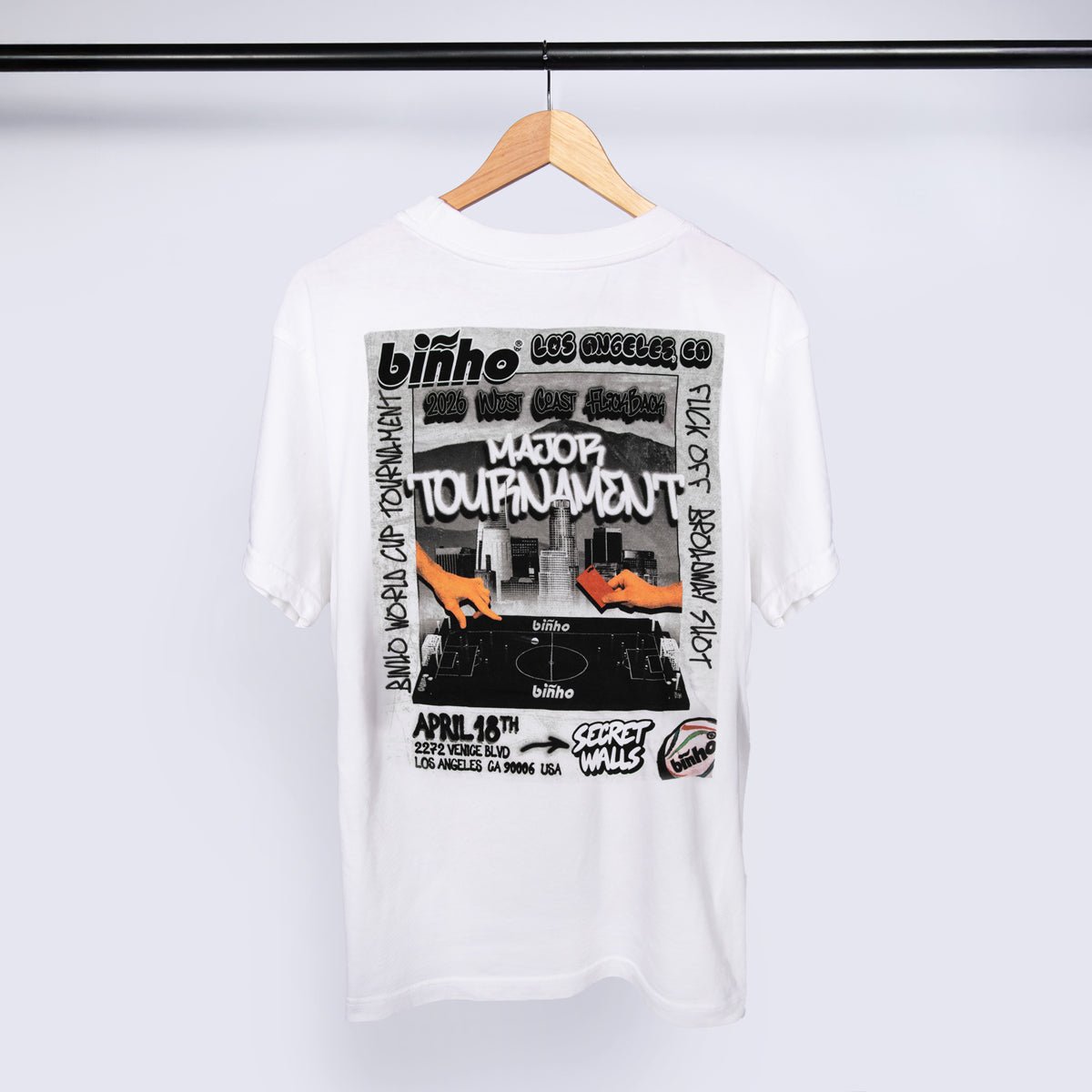 West Coast FlickBack Major T-Shirt - Binho Board