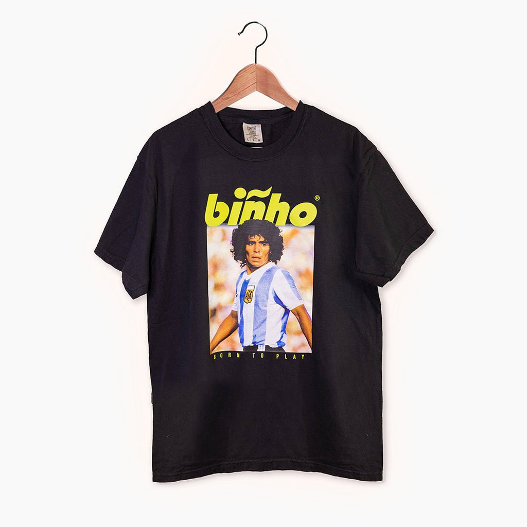 Binho Maradona Collection: El Pelusa T-Shirt - Binho Board